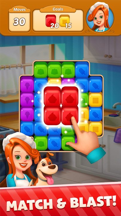 Match Sweet Cubes